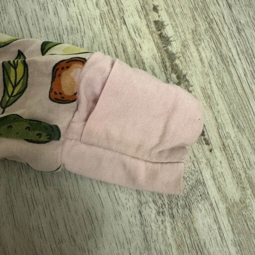 Little Sleepies Avocado Print Kids One Piece Pajama
